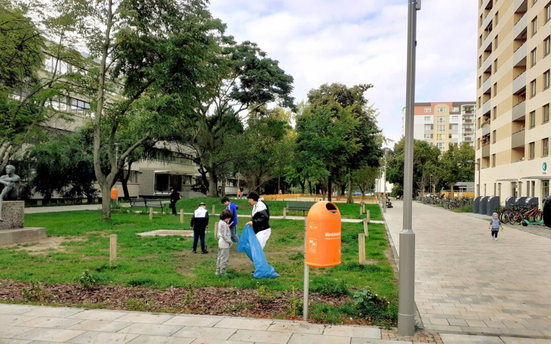 Frühjahrsputz-Aktion an der Dolgensee-Promenade
