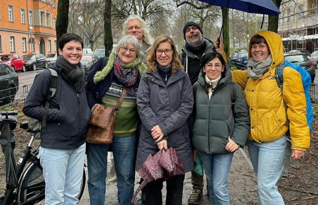 Pflanzaktion im Brüsseler Kiez