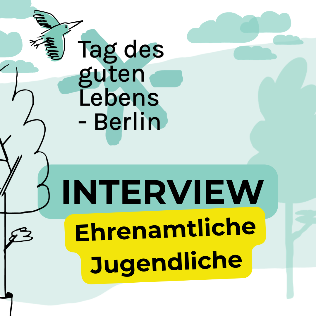 ehrenamt_nachhaltige_veranstaltungen Bild mit Link zum Interview mit ehrenamtlichen Jugendlichen